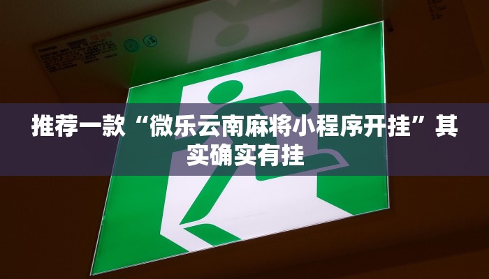 实测教程”情怀宜春麻将有没有挂”(原来确实是有挂)