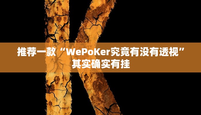 实测教程”hhpoker透视挂作弊挂”(原来确实是有挂)