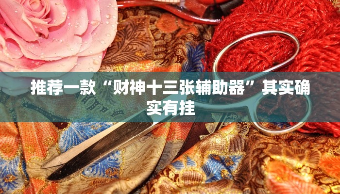 辅助神器“广西佬游玩十三张辅助器”其实确实有挂