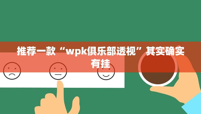 实测教程”WePoker透视挂安装”(原来确实是有挂)