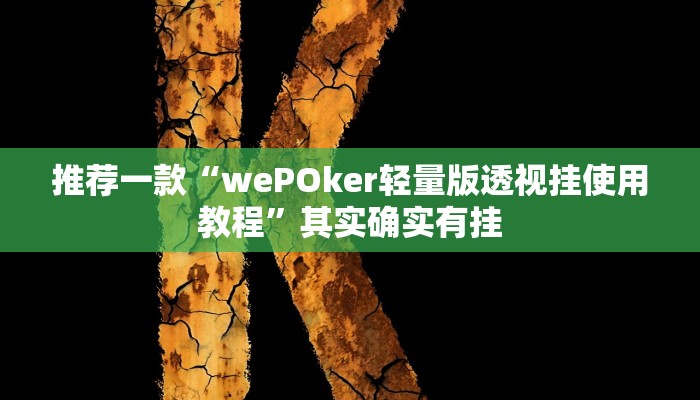 开挂辅助工具“边锋干瞪眼开挂神器下载”详细开挂教程