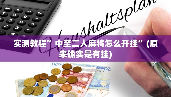 实测教程”WePoker作弊辅助方法”(原来确实是有挂)