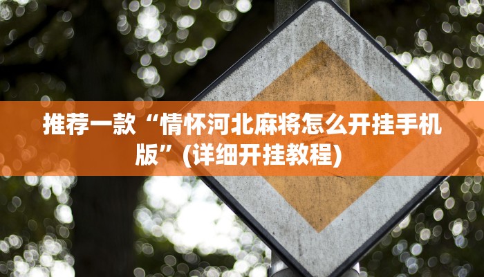 实测教程”喜扣跑胡子打筒子有挂吗”(原来确实是有挂)