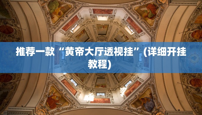 辅助神器“决战血流麻将万能开挂器通用版”详细开挂教程
