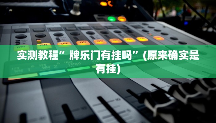 实测辅助”同城游比鸡辅助软件”其实确实有挂