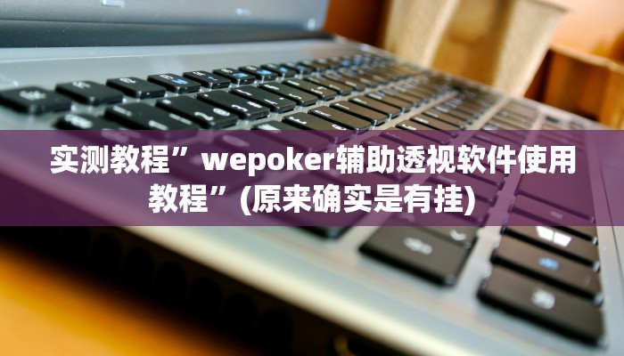 实测教程”德州局wepoker作弊挂”(原来确实是有挂)