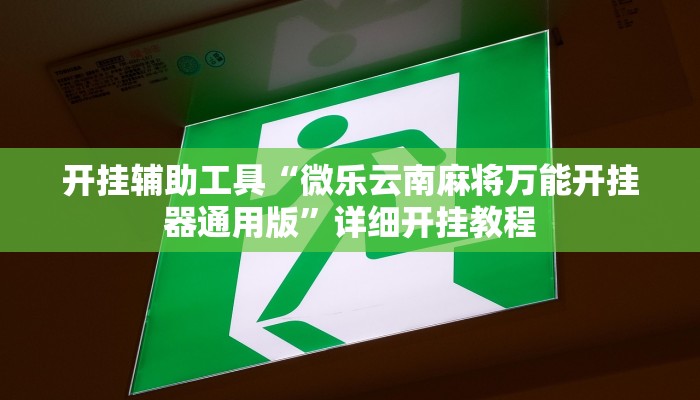 开挂辅助工具“瓜瓜丰城棋牌开挂方法”详细开挂教程