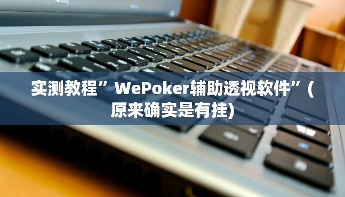 实测教程”wpk德州辅助”(原来确实是有挂)
