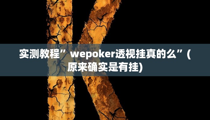实测辅助”吉祥麻将填大坑开挂免费软件”其实确实有挂