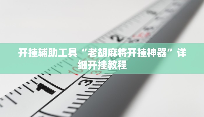 开挂辅助工具“东游麻将开挂神器下载安装”详细开挂教程