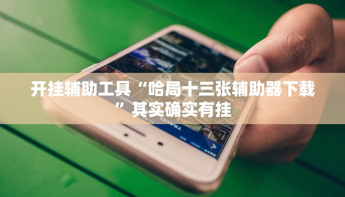 开挂辅助工具“腾达填大坑透视挂”其实确实有挂