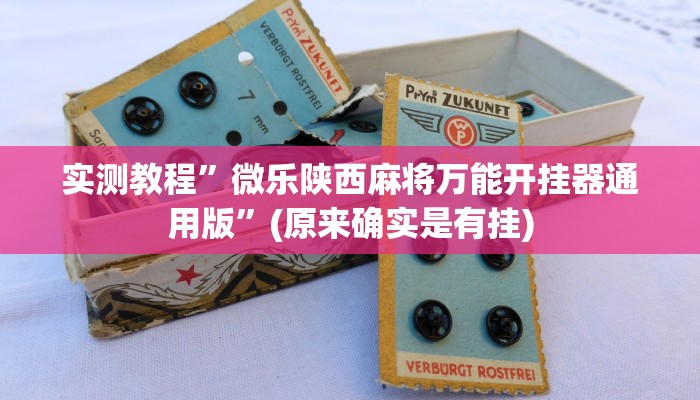实测教程”微乐陕西麻将万能开挂器通用版”(原来确实是有挂)
