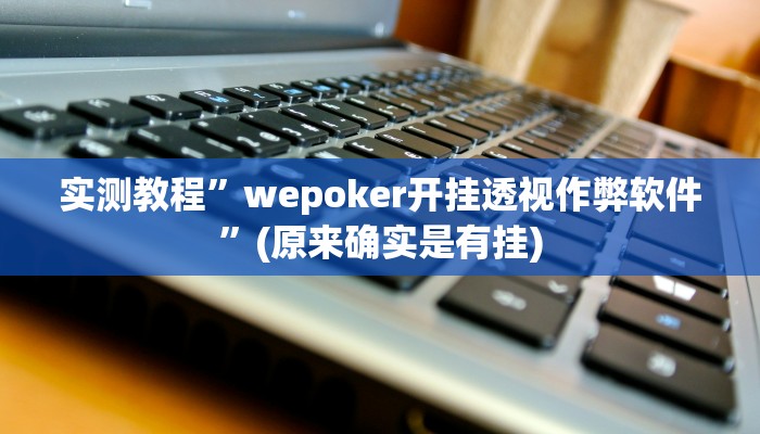 实测教程”wepoker开挂透视作弊软件”(原来确实是有挂)