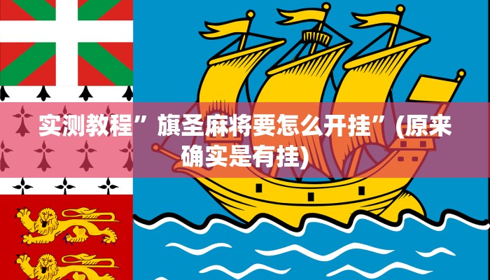 实测教程”旗圣麻将要怎么开挂”(原来确实是有挂)