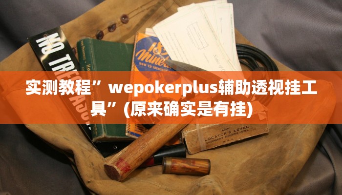 实测教程”wepokerplus辅助透视挂工具”(原来确实是有挂)