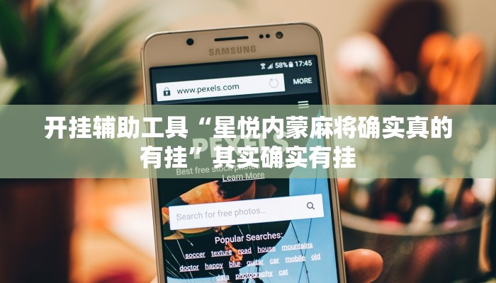 开挂辅助工具“星悦内蒙麻将确实真的有挂”其实确实有挂