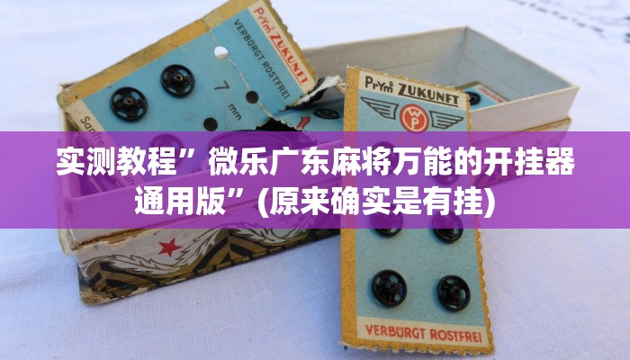 实测教程”微乐广东麻将万能的开挂器通用版”(原来确实是有挂)