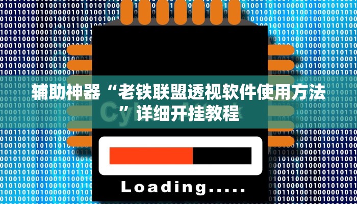 辅助神器“老铁联盟透视软件使用方法”详细开挂教程