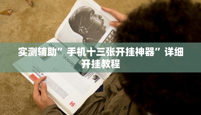 实测辅助”手机十三张开挂神器”详细开挂教程