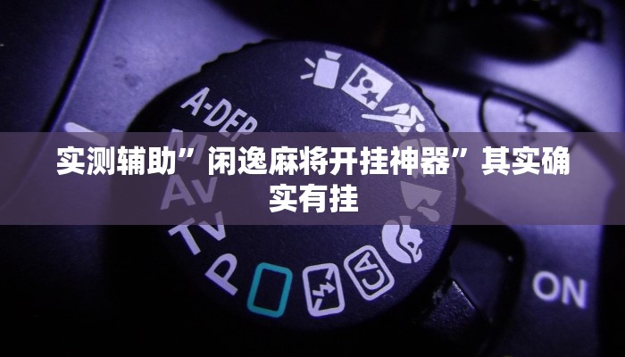 实测辅助”闲逸麻将开挂神器”其实确实有挂