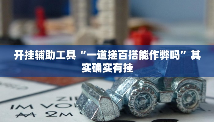 开挂辅助工具“一道搓百搭能作弊吗”其实确实有挂