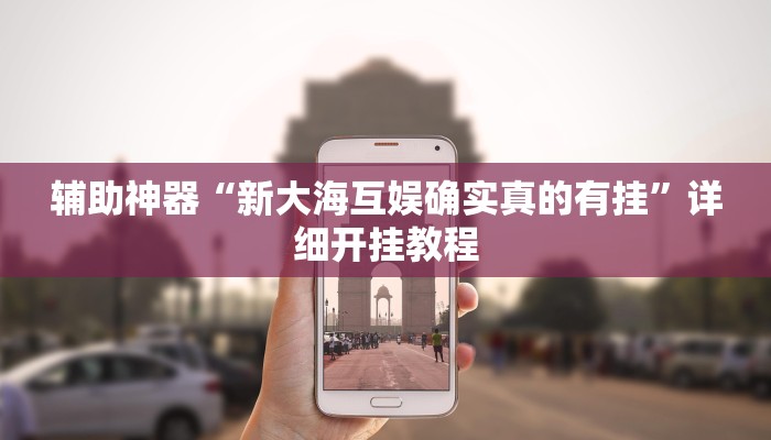 辅助神器“新大海互娱确实真的有挂”详细开挂教程