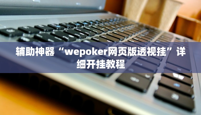 辅助神器“wepoker网页版透视挂”详细开挂教程