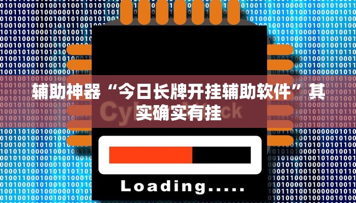 辅助神器“今日长牌开挂辅助软件”其实确实有挂