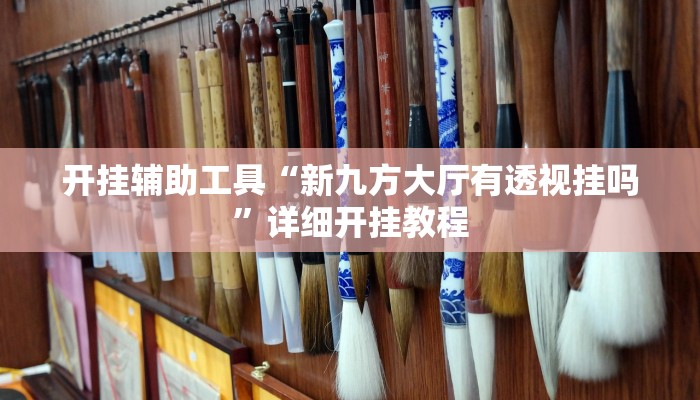 开挂辅助工具“新九方大厅有透视挂吗”详细开挂教程