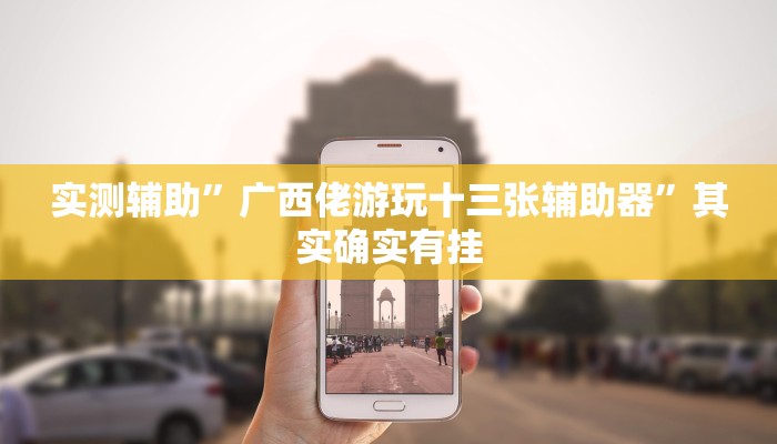 实测辅助”广西佬游玩十三张辅助器”其实确实有挂