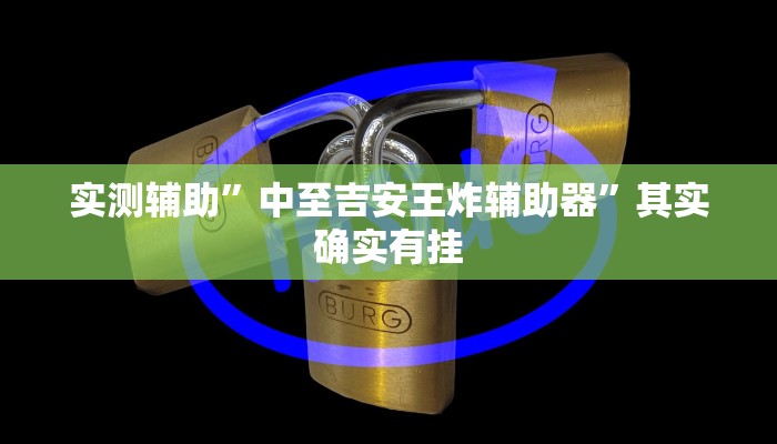 实测辅助”中至吉安王炸辅助器”其实确实有挂