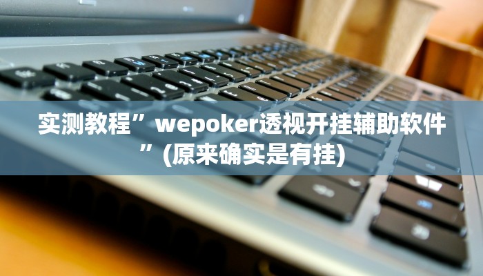 实测教程”wepoker透视开挂辅助软件”(原来确实是有挂)
