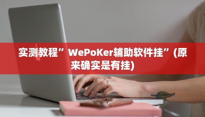 实测教程”WePoKer辅助软件挂”(原来确实是有挂)