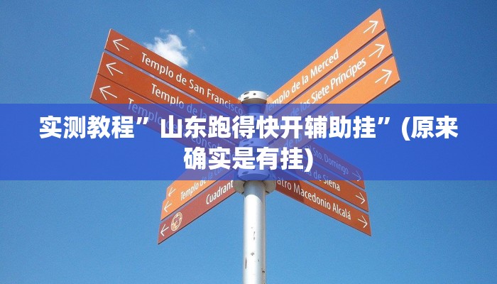 实测教程”山东跑得快开辅助挂”(原来确实是有挂)