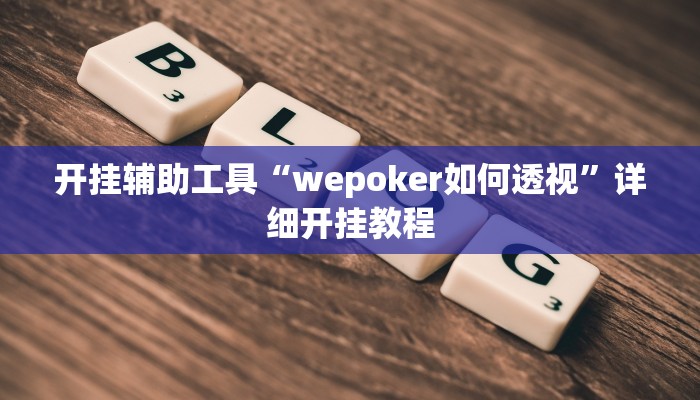 辅助神器“新星游开挂透视辅助软件”详细开挂教程