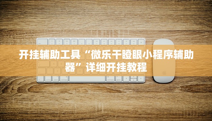 开挂辅助工具“微乐干瞪眼小程序辅助器”详细开挂教程