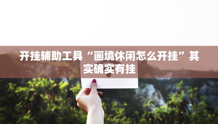实测教程”多乐跑胡子透视”(原来确实是有挂)