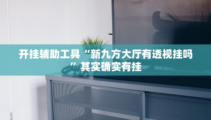 开挂辅助工具“新九方大厅有透视挂吗”其实确实有挂