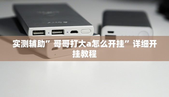 实测辅助”哥哥打大a怎么开挂”详细开挂教程
