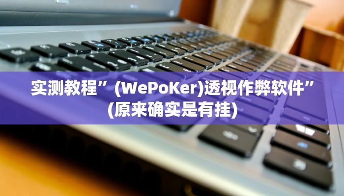 实测教程”(WePoKer)透视作弊软件”(原来确实是有挂)