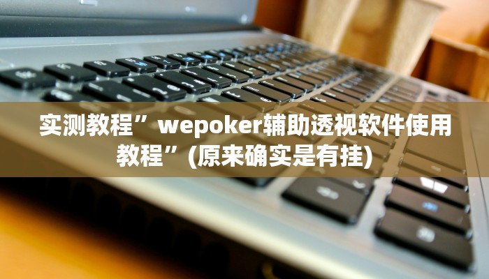实测教程”wepoker辅助透视软件使用教程”(原来确实是有挂)