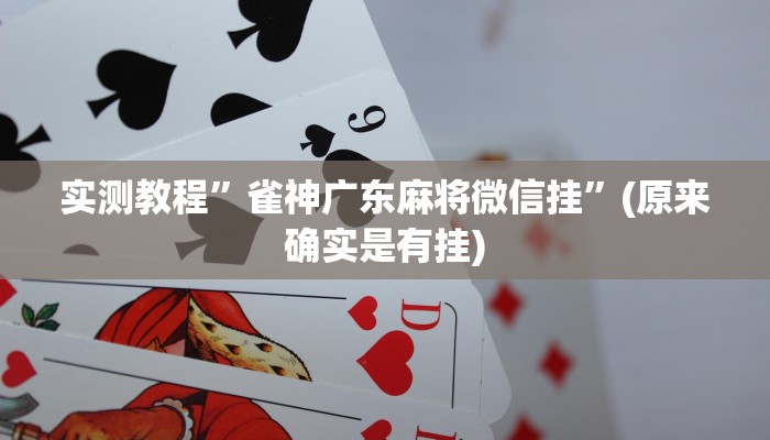 实测教程”微乐湖南麻将怎么开挂”(原来确实是有挂)