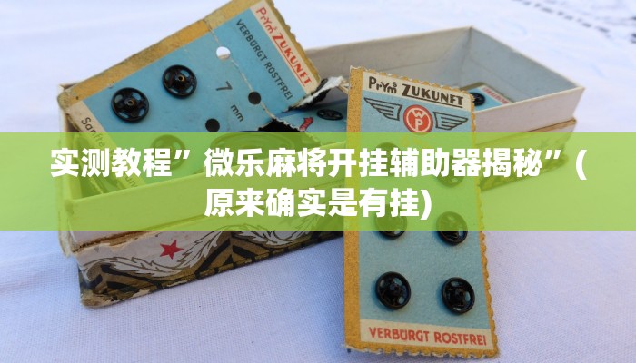 实测教程”微乐麻将开挂辅助器揭秘”(原来确实是有挂)