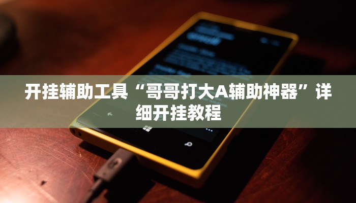 开挂辅助工具“哥哥打大A辅助神器”详细开挂教程