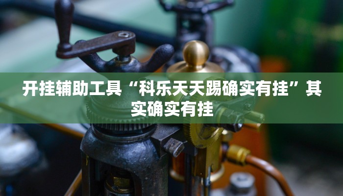 开挂辅助工具“科乐天天踢确实有挂”其实确实有挂