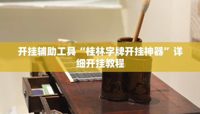 开挂辅助工具“桂林字牌开挂神器”详细开挂教程