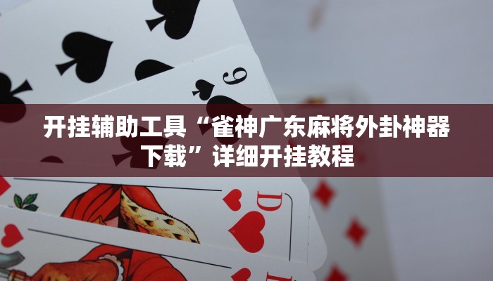 开挂辅助工具“雀神广东麻将外卦神器下载”详细开挂教程