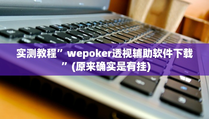 实测教程”wepoker透视辅助软件下载 ”(原来确实是有挂)