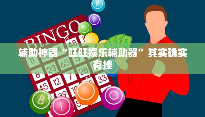 辅助神器“旺旺娱乐辅助器”其实确实有挂