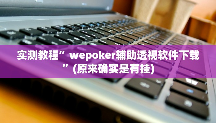 实测教程”wepoker辅助透视软件下载”(原来确实是有挂)